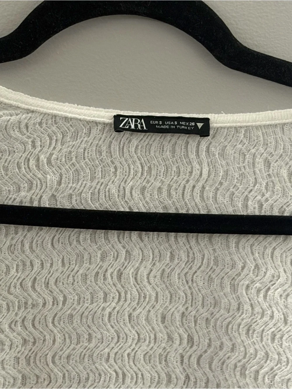Zara hand crocheted